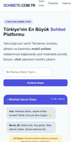 Web Sohbet gallery image
