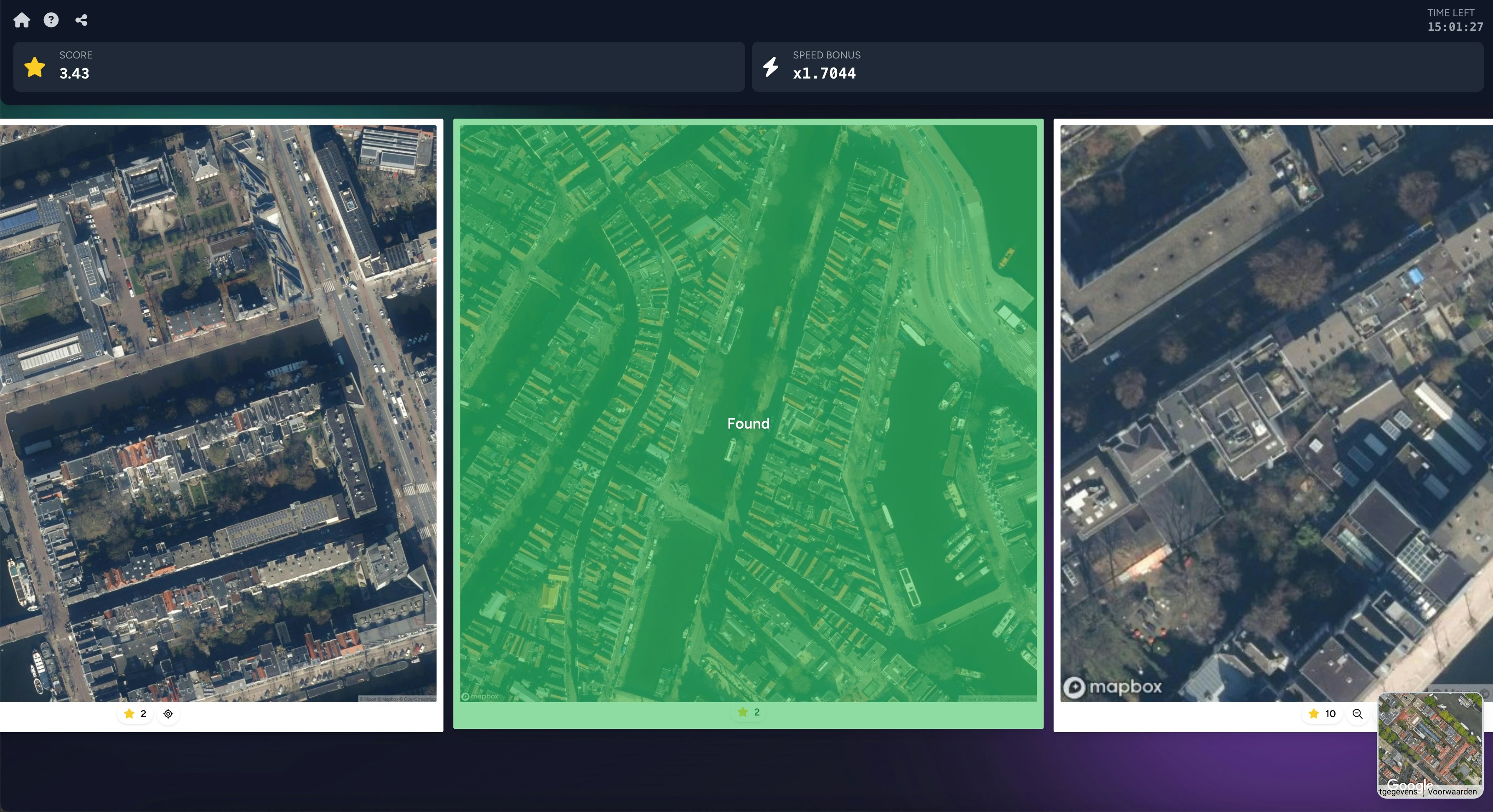 Mídia 3 de GeoSprinter - Corra contra o relógio para identificar locais do céu 🚀