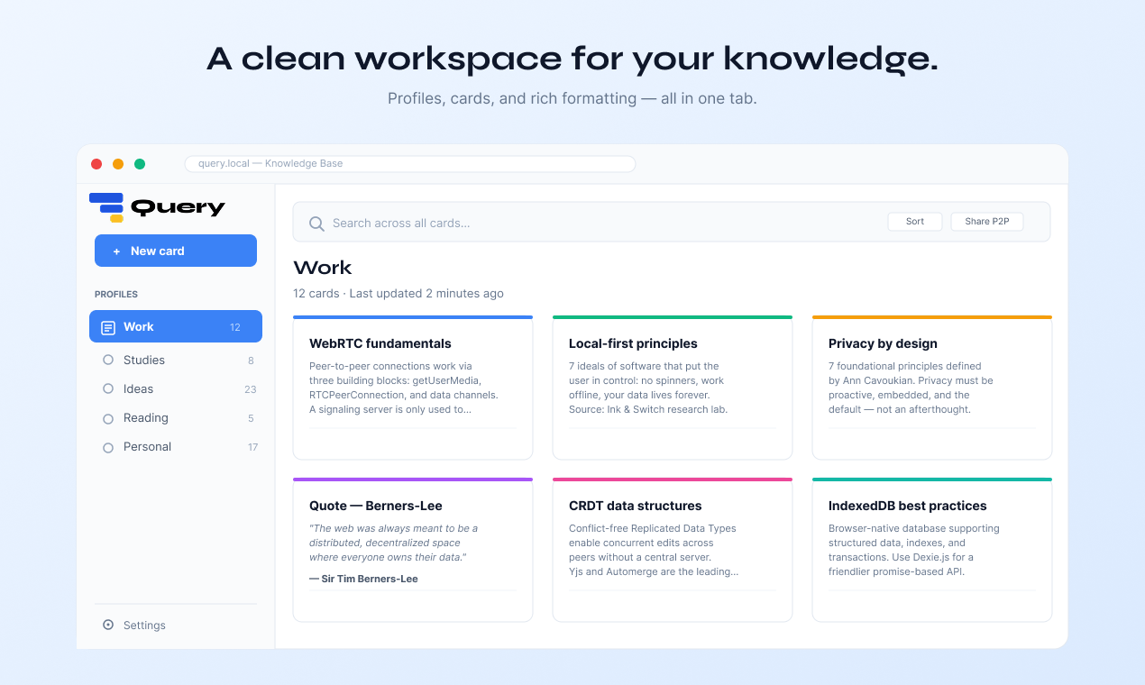 Query — Knowledge Base gallery image