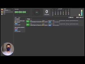 Peach Productivity Clock gallery image