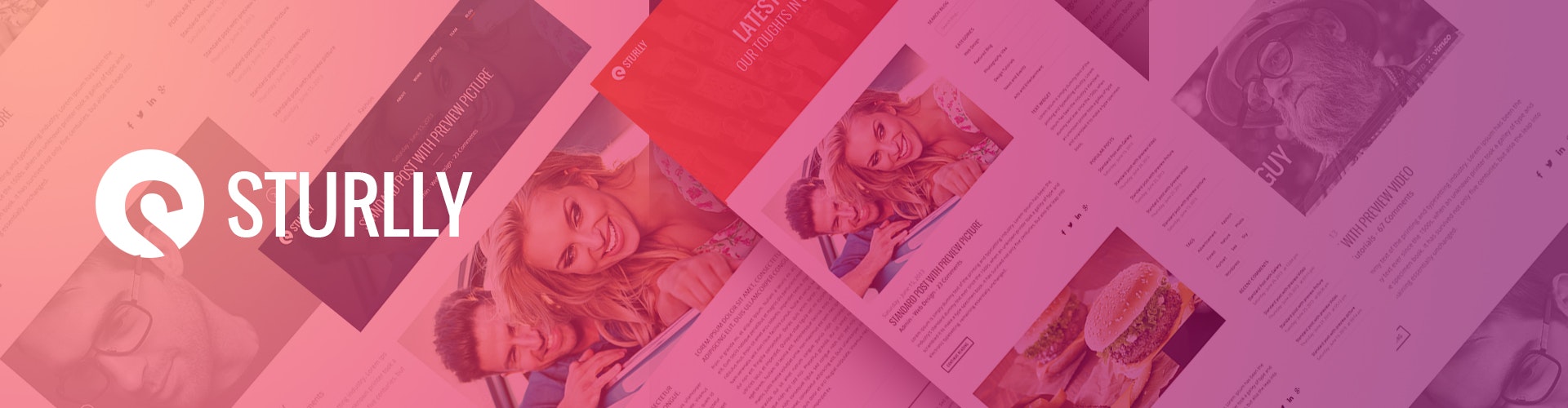 Sturlly | Responsive OnePage Multipurpose Template