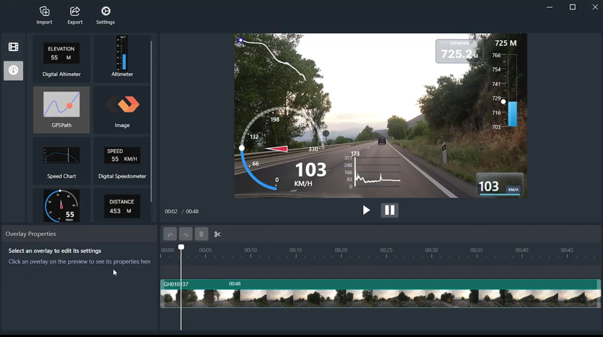 Video editing, GPS & DATA VISUALIZATION gallery image