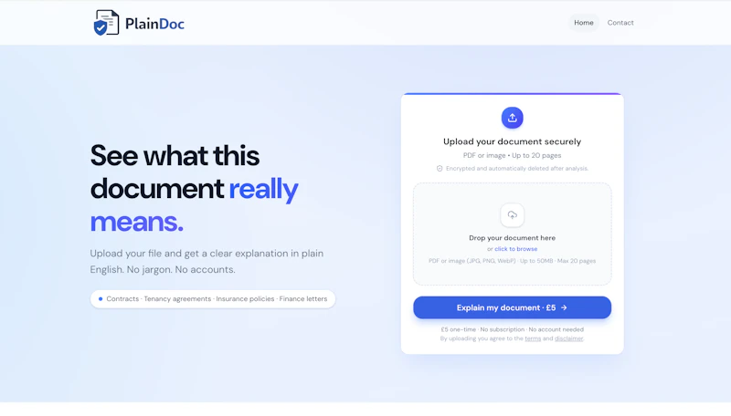PlainDoc screenshot 1