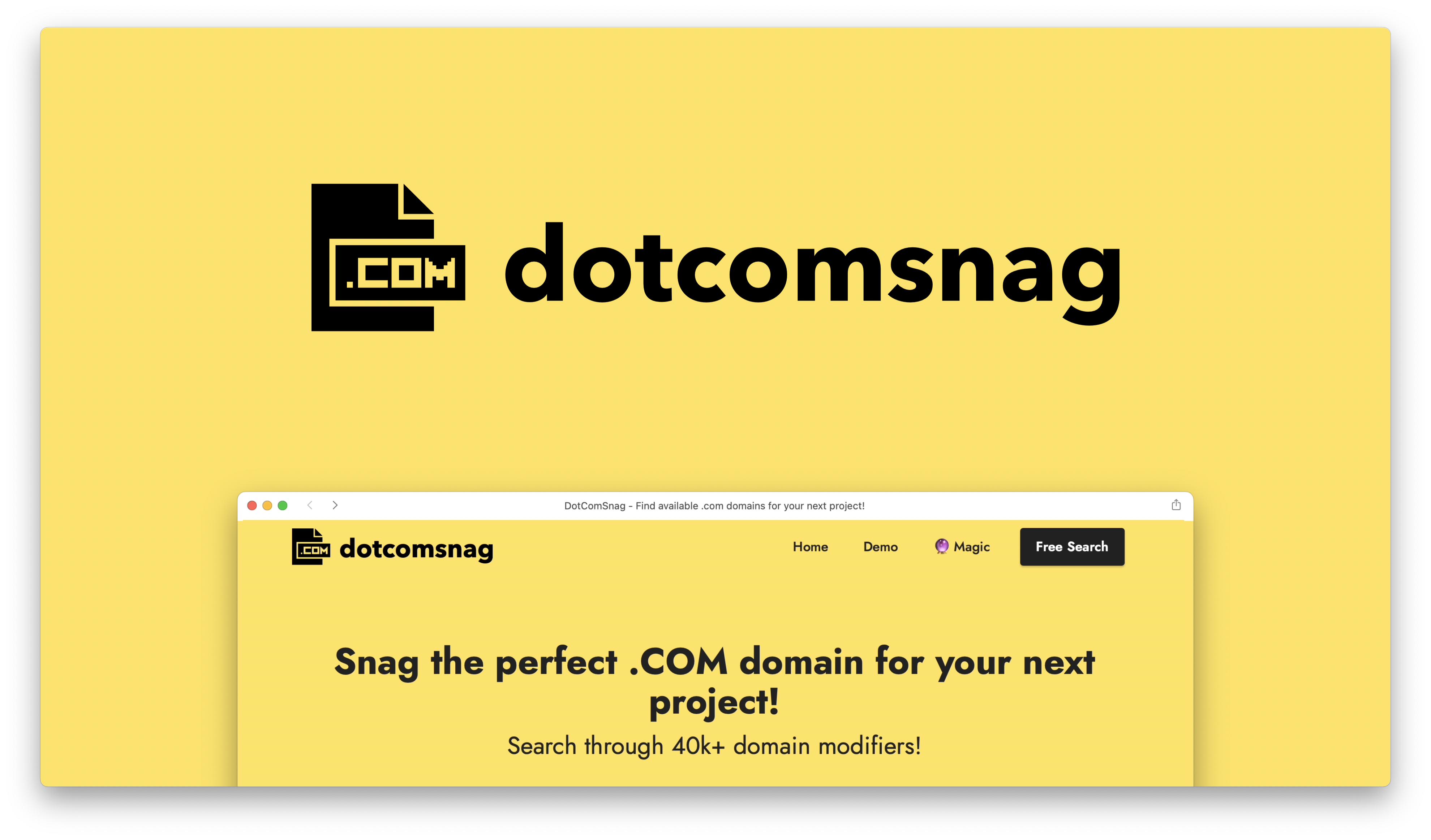 DotComsnag media 2