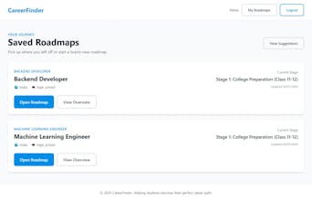 Careerfinder – AI Career Roadmap gallery image