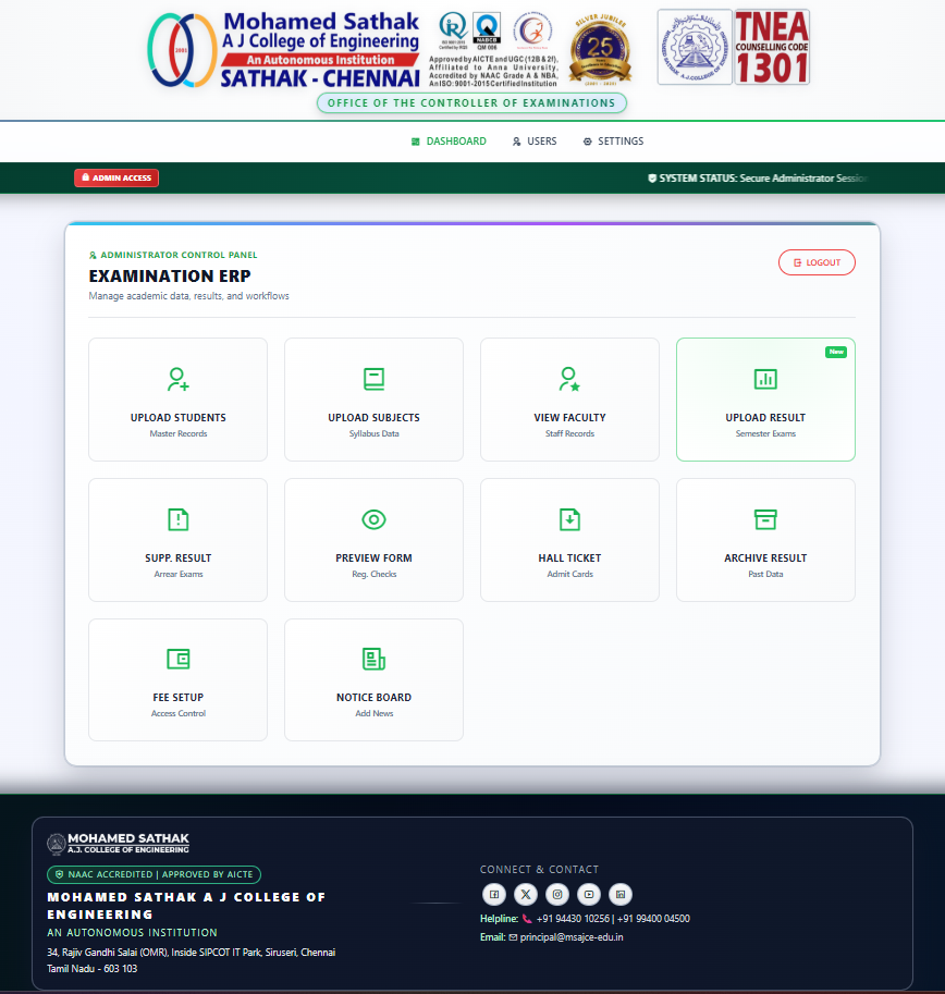 MSAJCE COE PORTAL gallery image