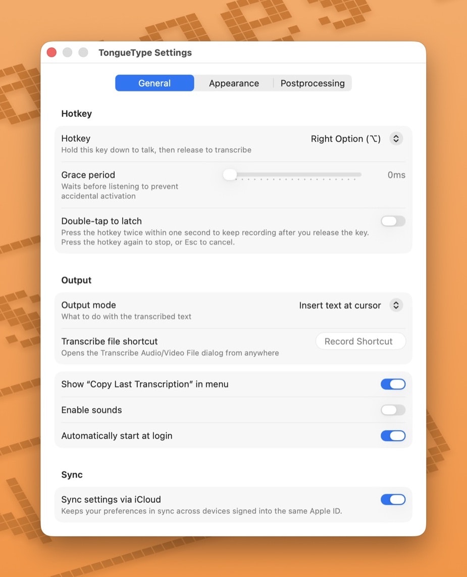 TongueType for macOS gallery image