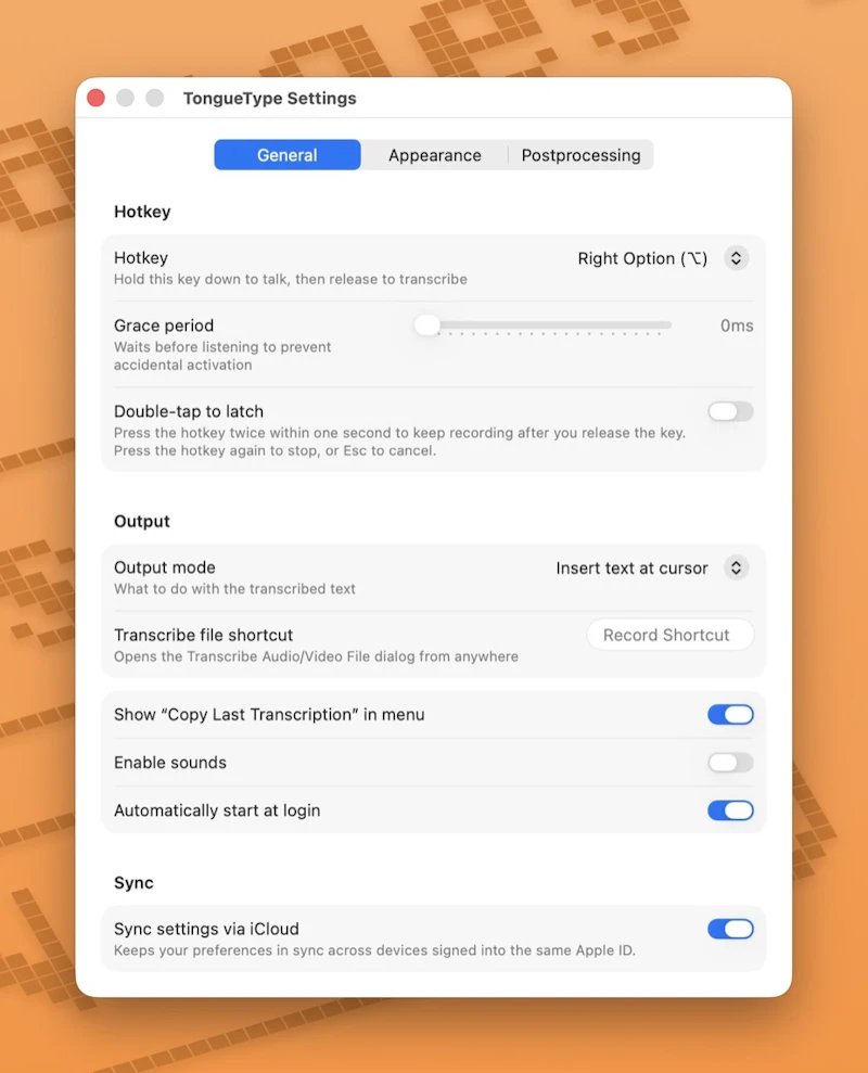 TongueType for macOS screenshot 5