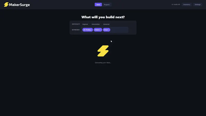 MakerSurge screenshot 1 (video preview)