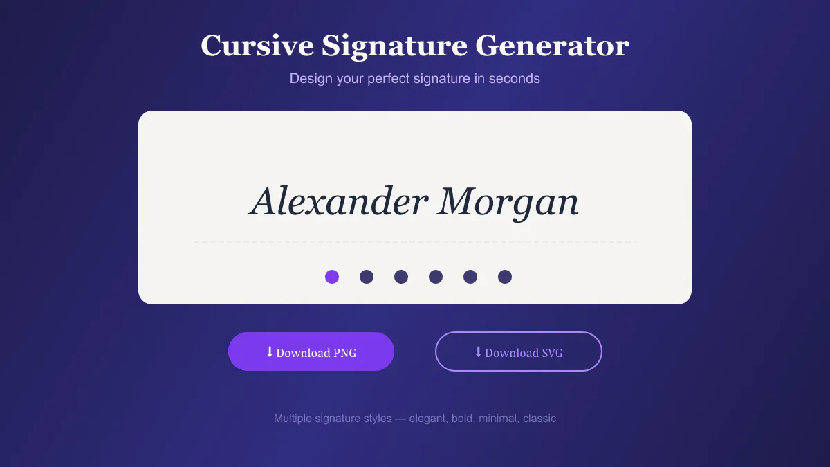 Cursivify gallery image