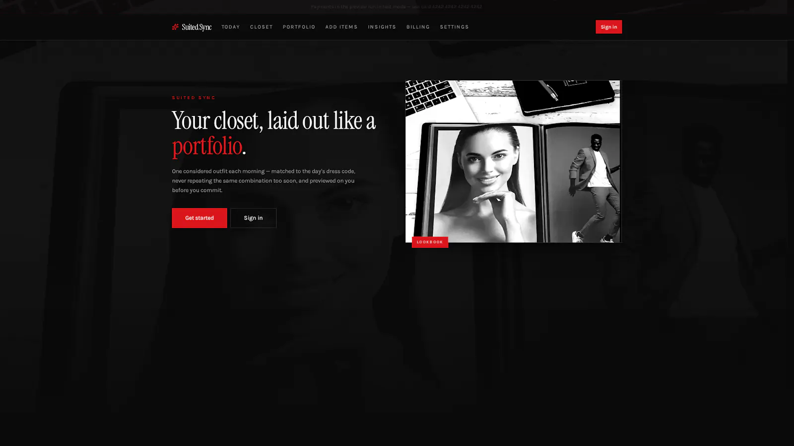 Suited Sync screenshot 1