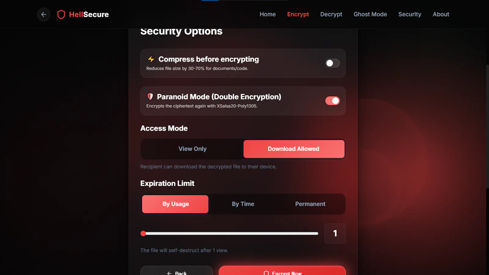 HellSecure screenshot 2