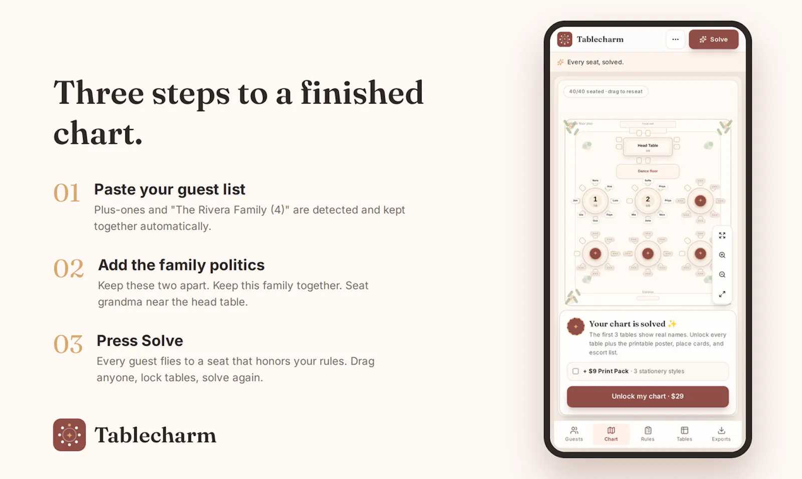 Tablecharm screenshot 3