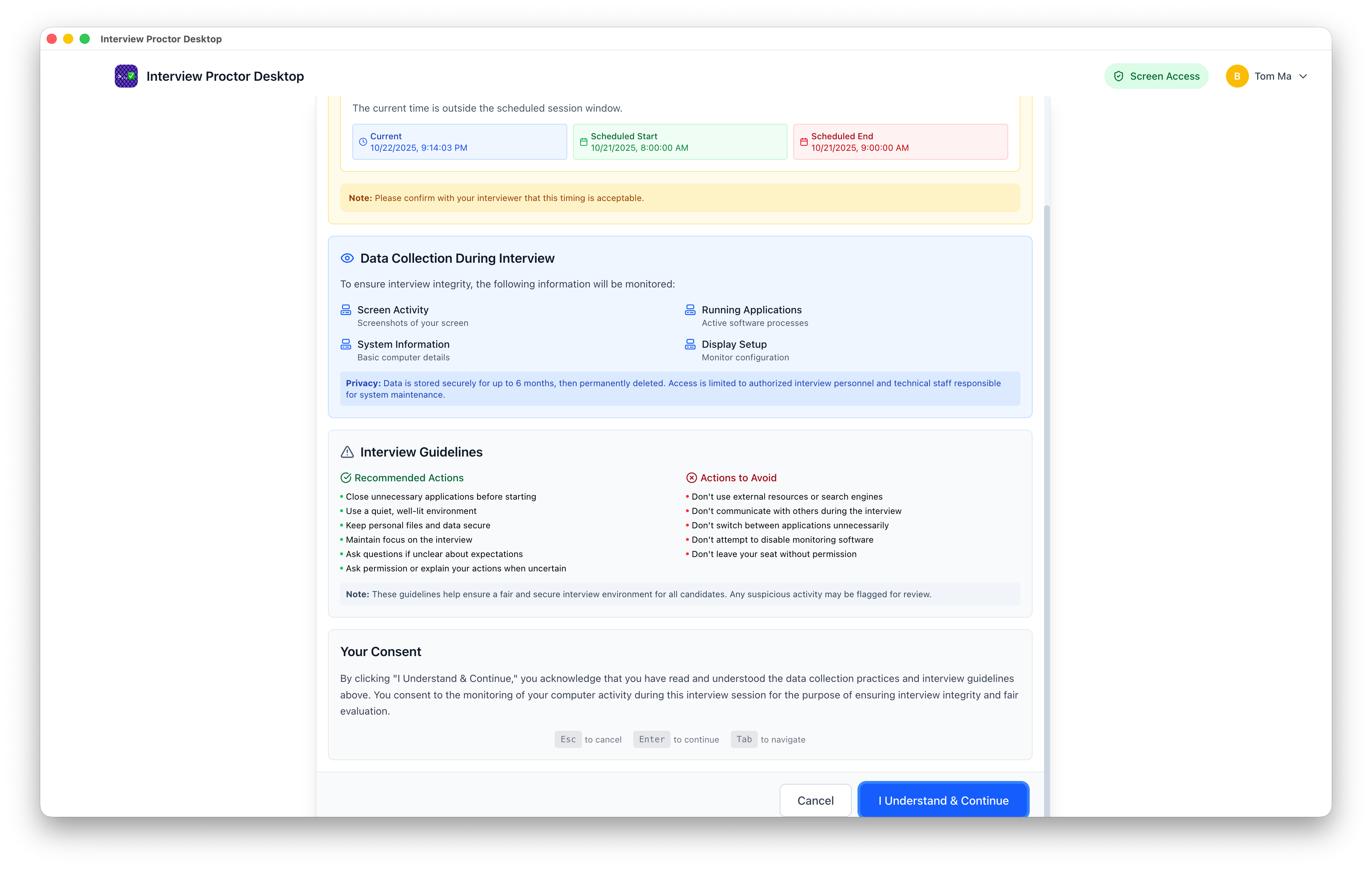 Interview Proctor gallery image