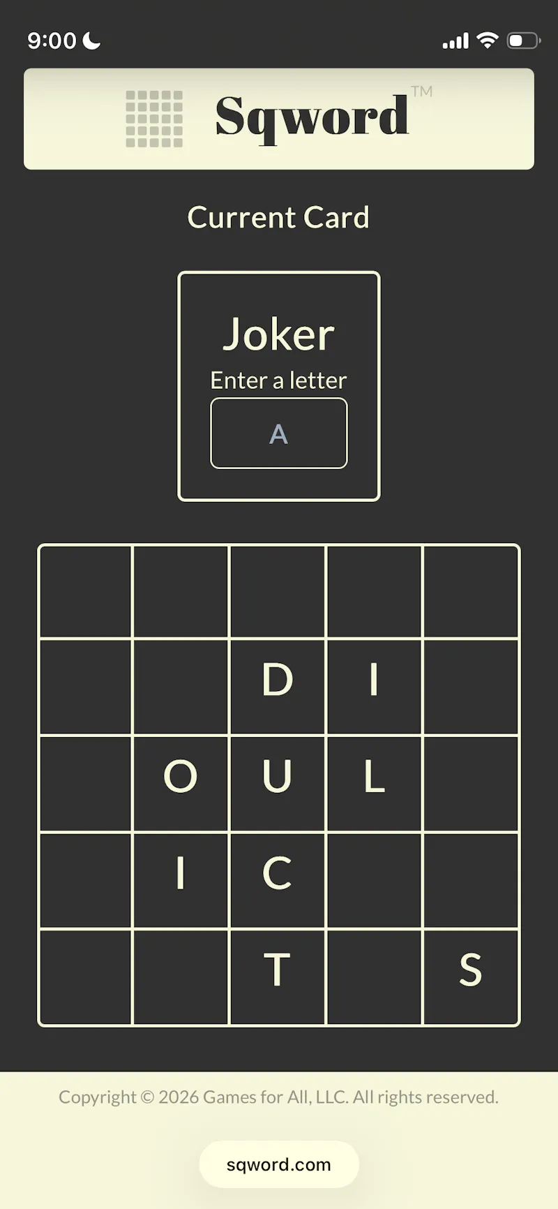 Sqword screenshot 2