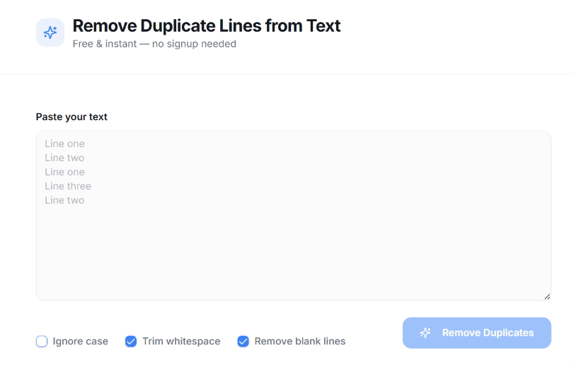 DupliClean