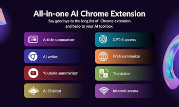 Extensão do Chrome Arvin 3.0 exibindo informações web precisas e atualizadas.