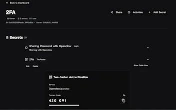 tryvault.xyz by Swarm Network gallery image