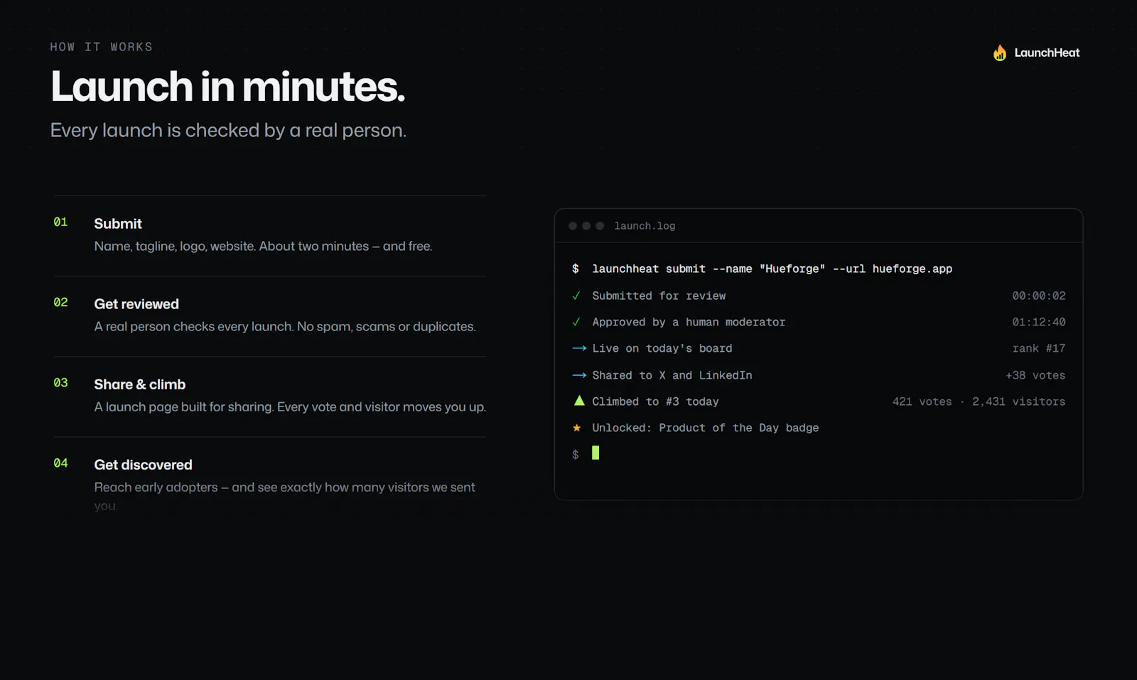 LaunchHeat screenshot 5