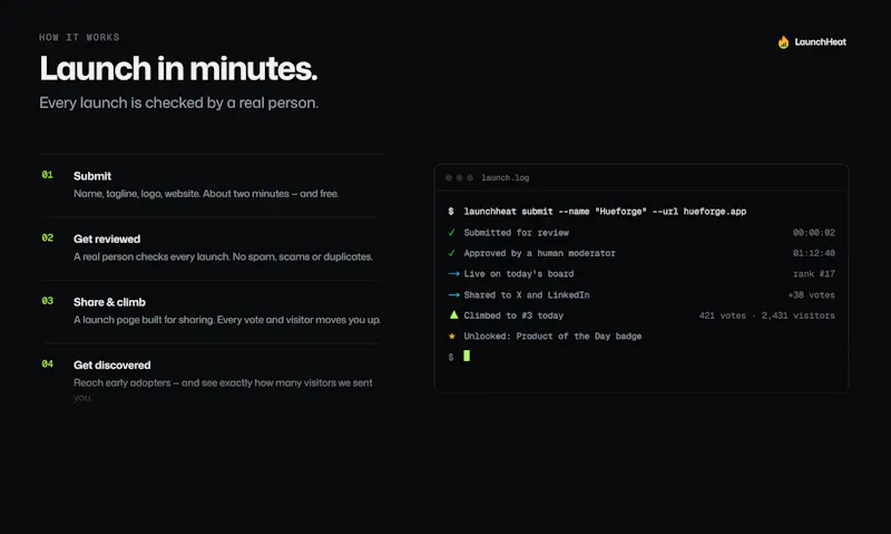 LaunchHeat screenshot 5