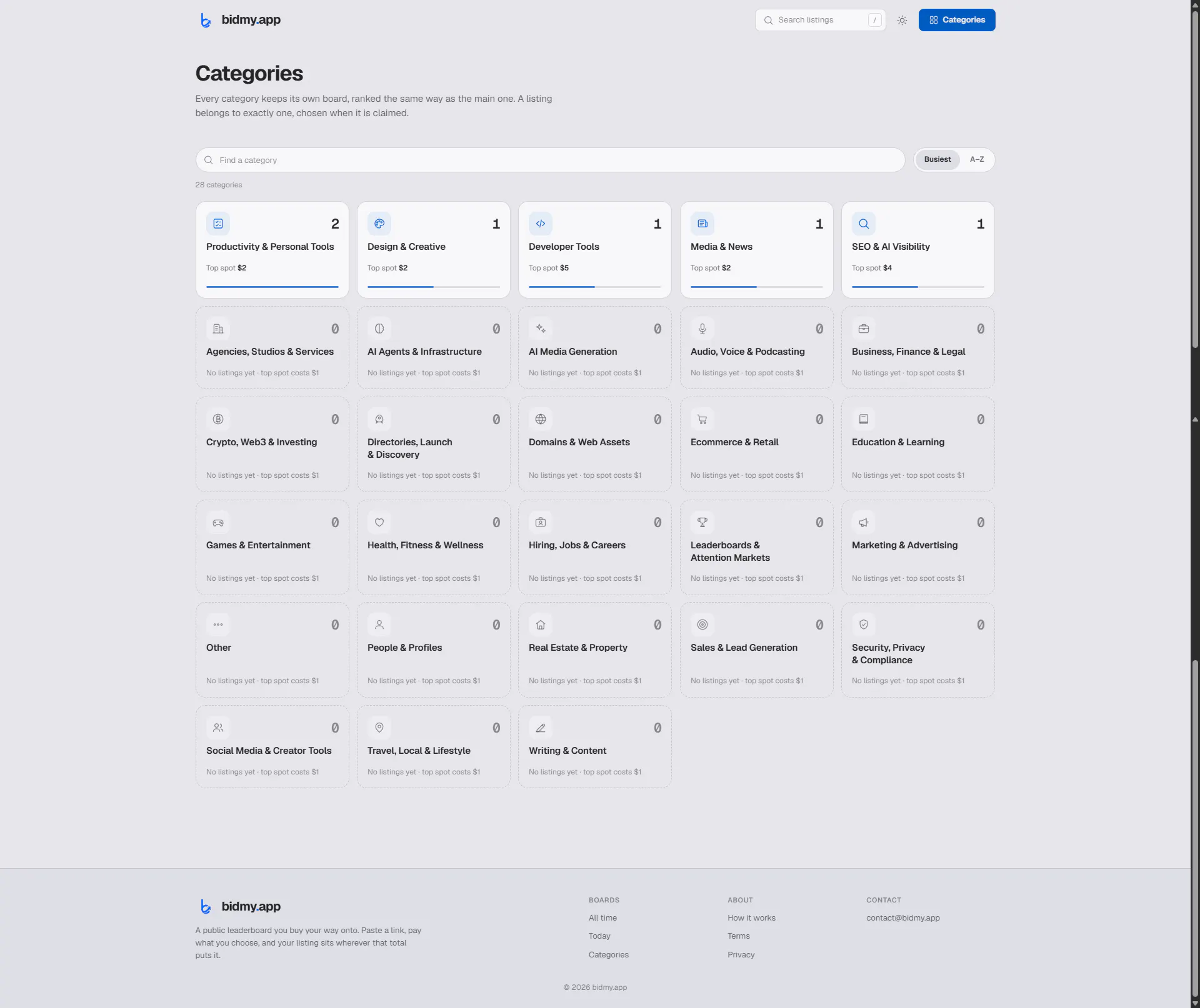 bidmy.app screenshot