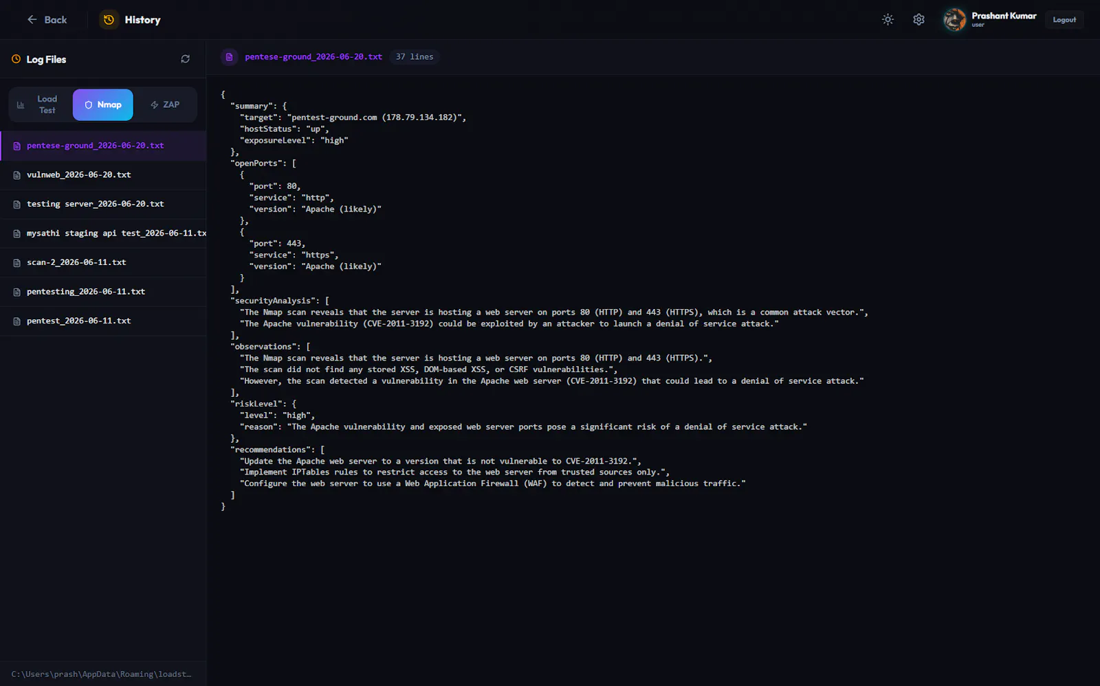Loadster screenshot 6