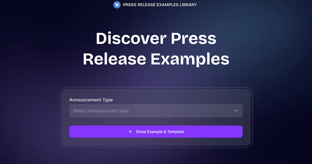 Press Release Library