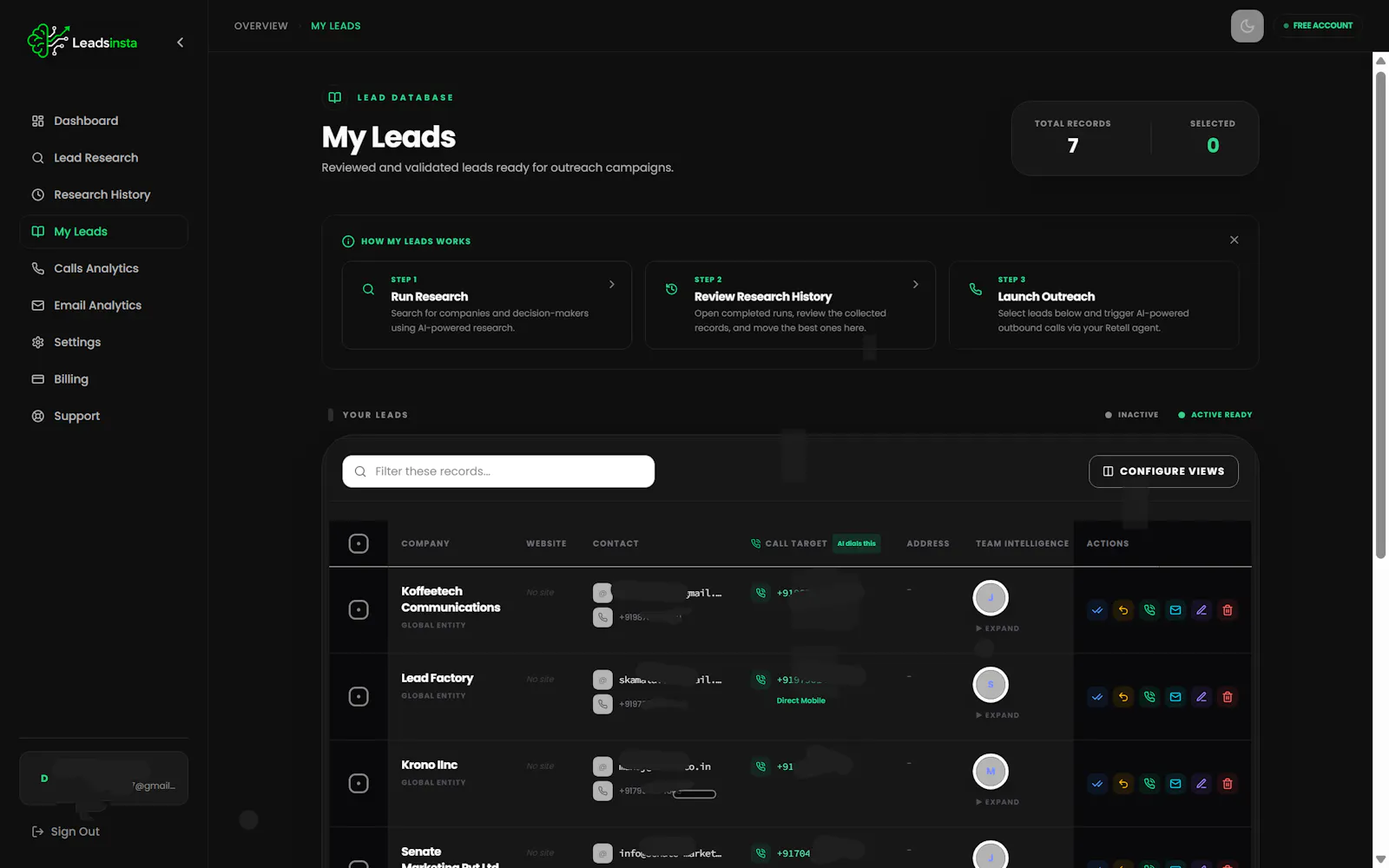 LeadsInsta screenshot 3