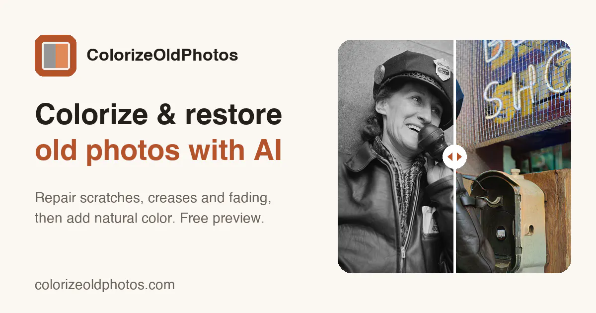 Colorize Old Photos gallery image