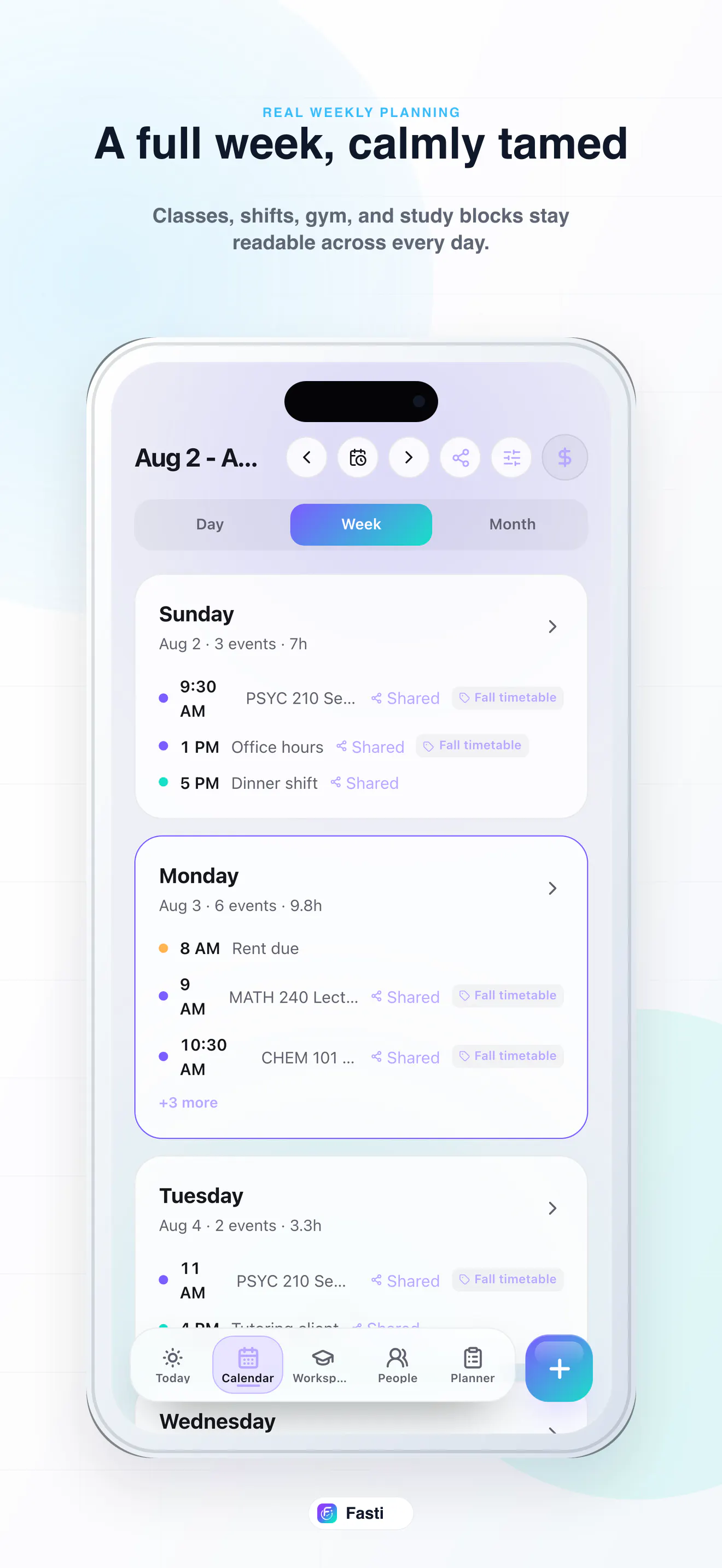 Fasti: AI Student Planner gallery image