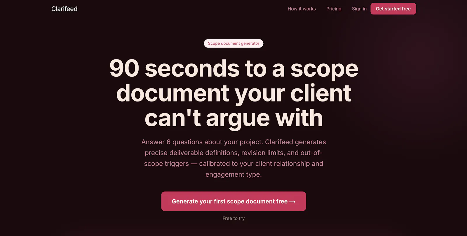 Clarifeed screenshot 2