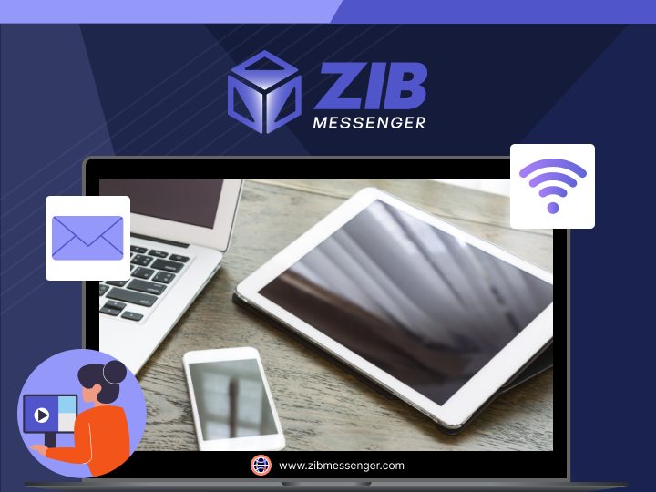 وسائط Zib Messenger - التعاون من أي مكان 4