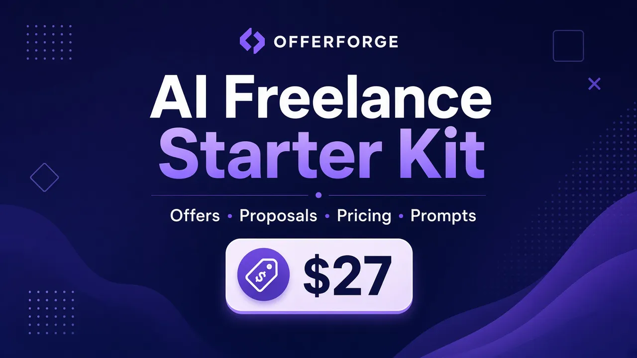 OfferForge AI Freelance Starter Kit gallery image