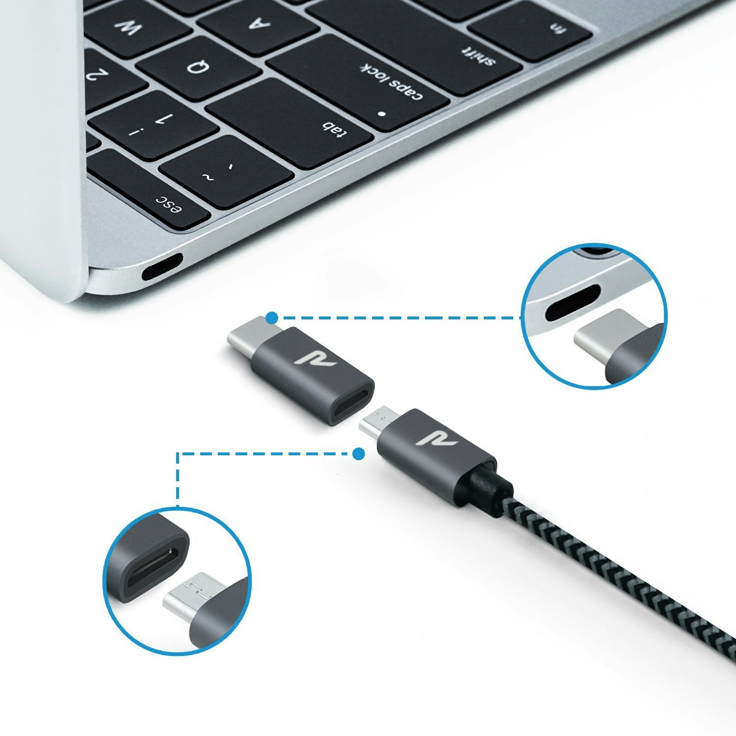 USB-C to Micro-USB Adapter gallery image