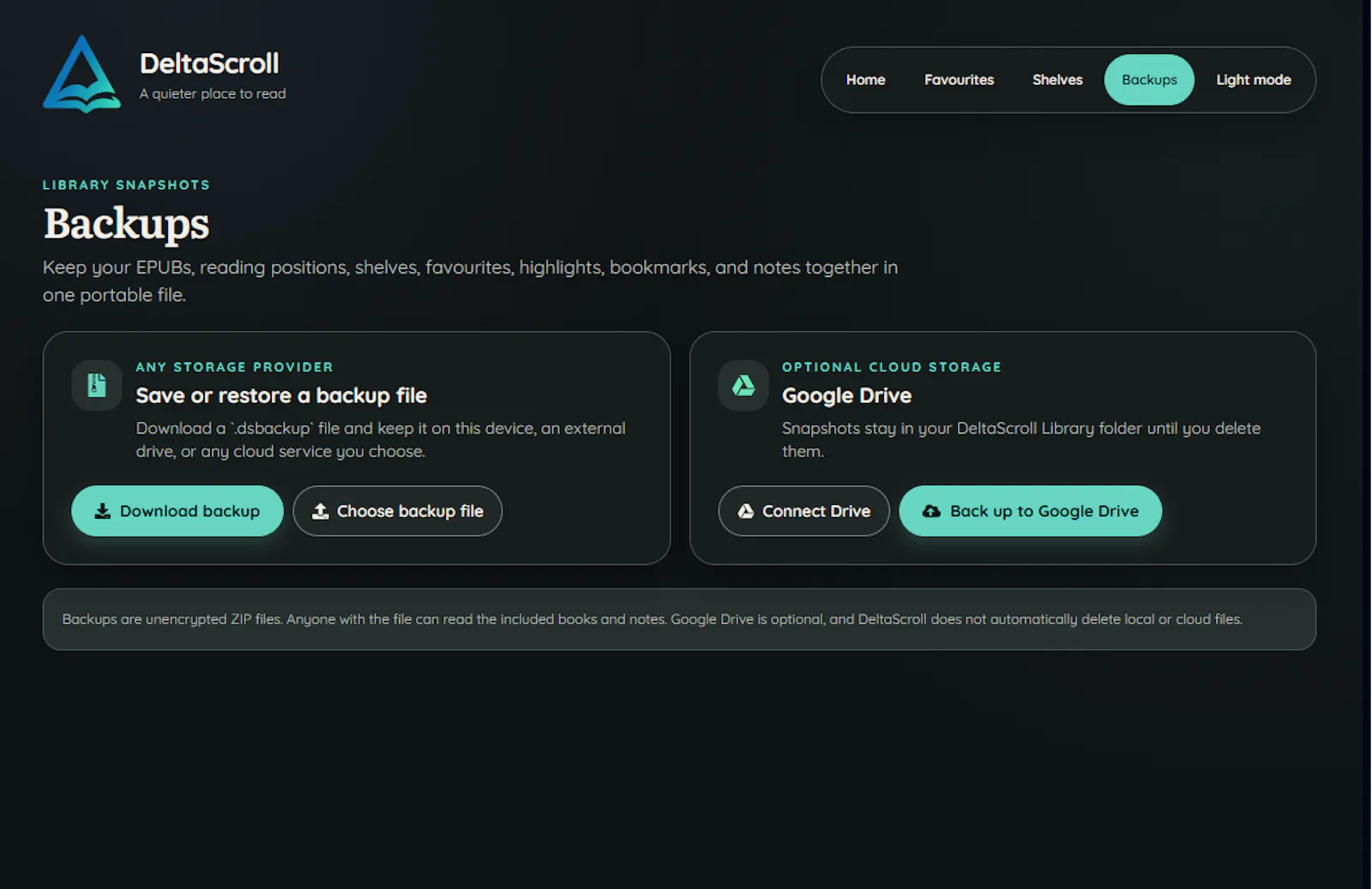 DeltaScroll screenshot 4