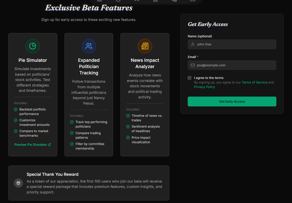 Pelosi Tracker - Track Nancy Pelosi's market-beating stock trades in realtime media 4