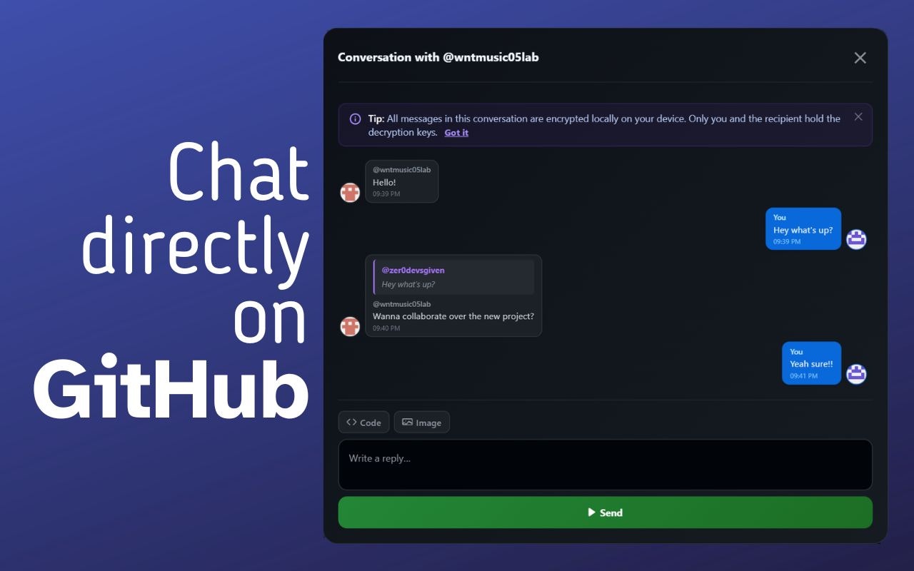 HitMeUp for GitHub gallery image