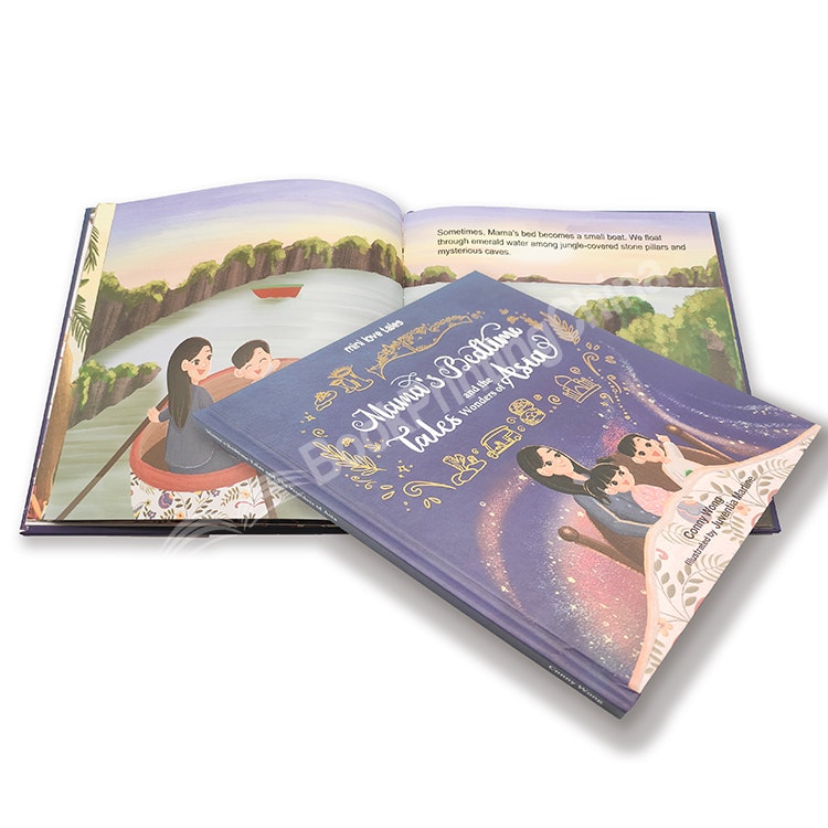 Stampa dei libri per bambini - Libri per bambini con copertina rigida personalizzata stampa per bambini media 2