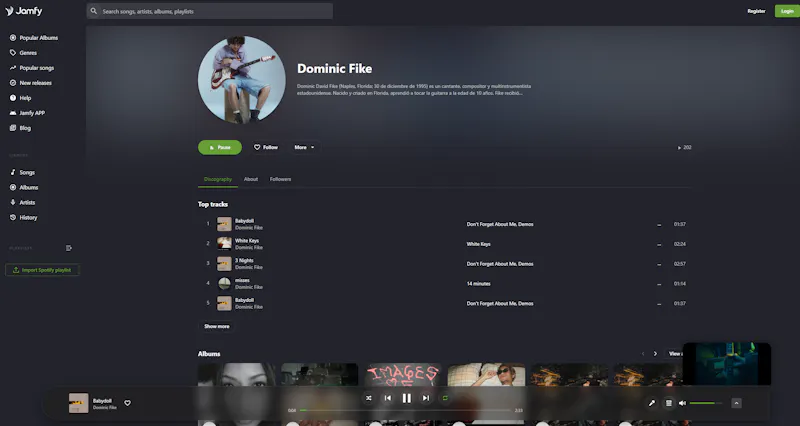 Jamfy screenshot 3