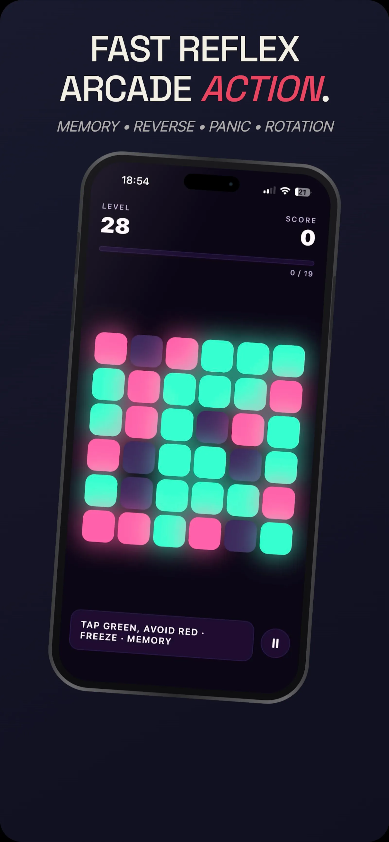 Don't Touch Red: Reflex Rush screenshot 3