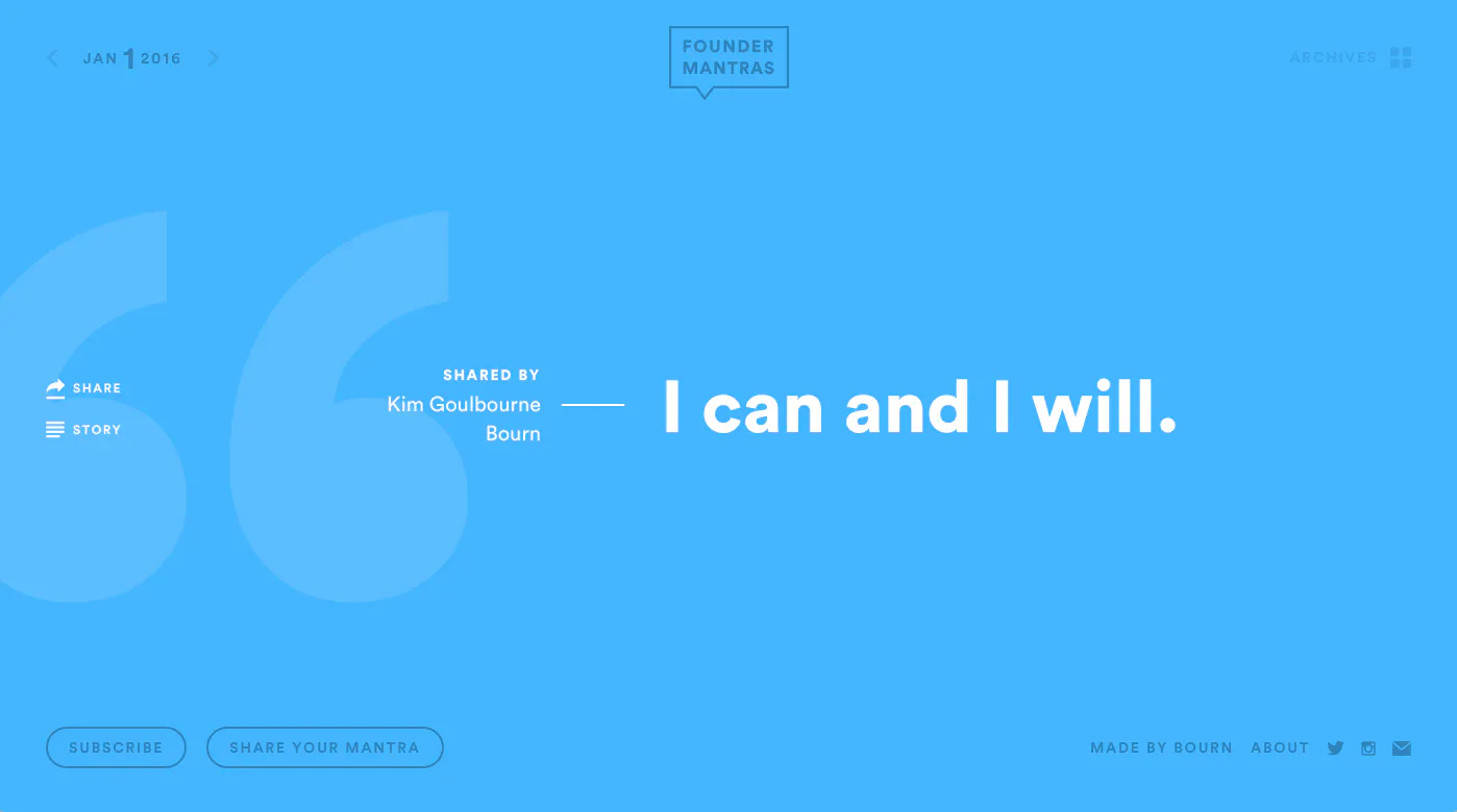 Founder Mantras Image