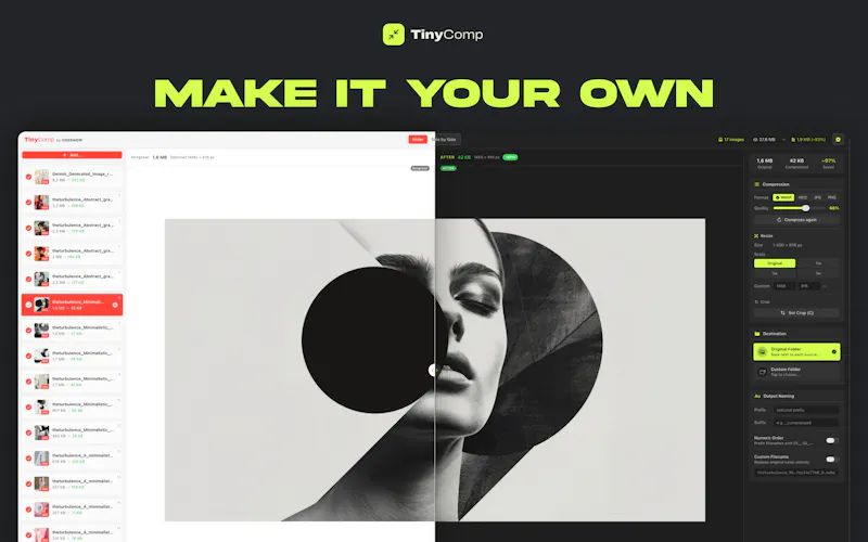 TinyComp screenshot 6