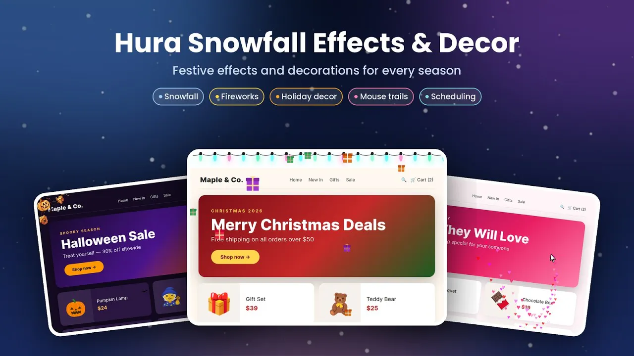 Hura Snowfall Effects & Decor gallery image
