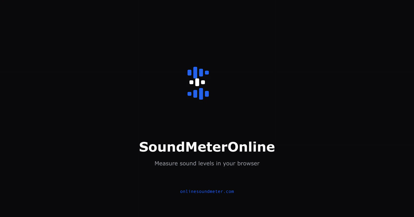 Online Sound Meter screenshot 1