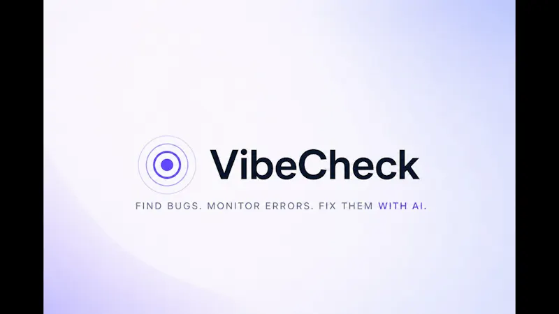 VibeCheck screenshot 1 (video preview)