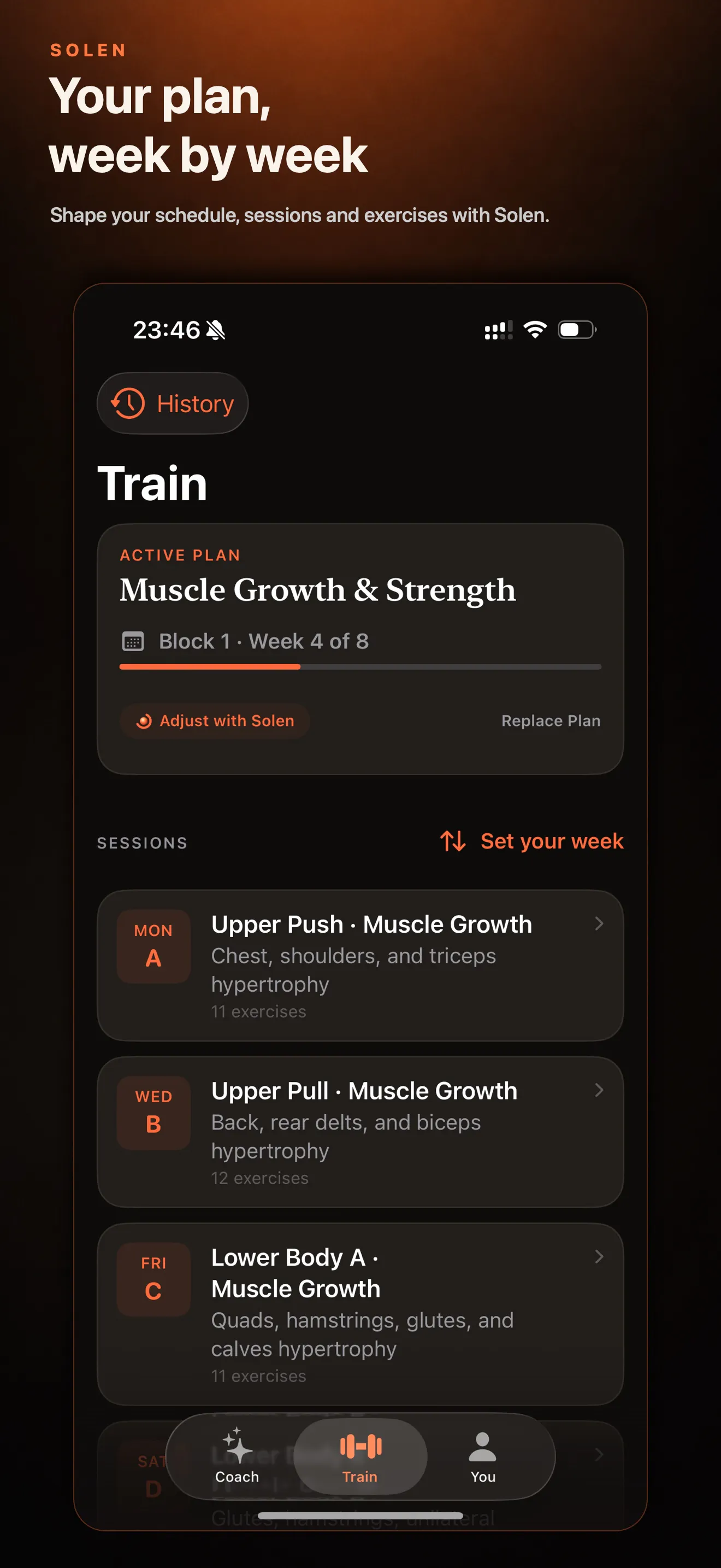 Solen — AI Personal Trainer gallery image