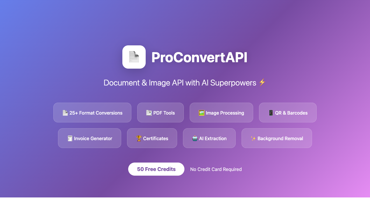 ProConvertAPI gallery image