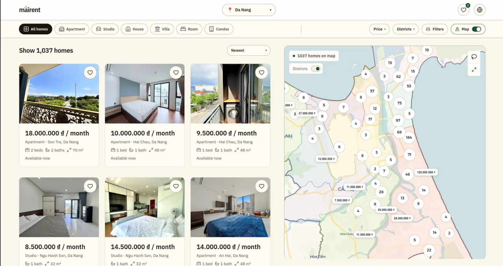 Mairent screenshot 2