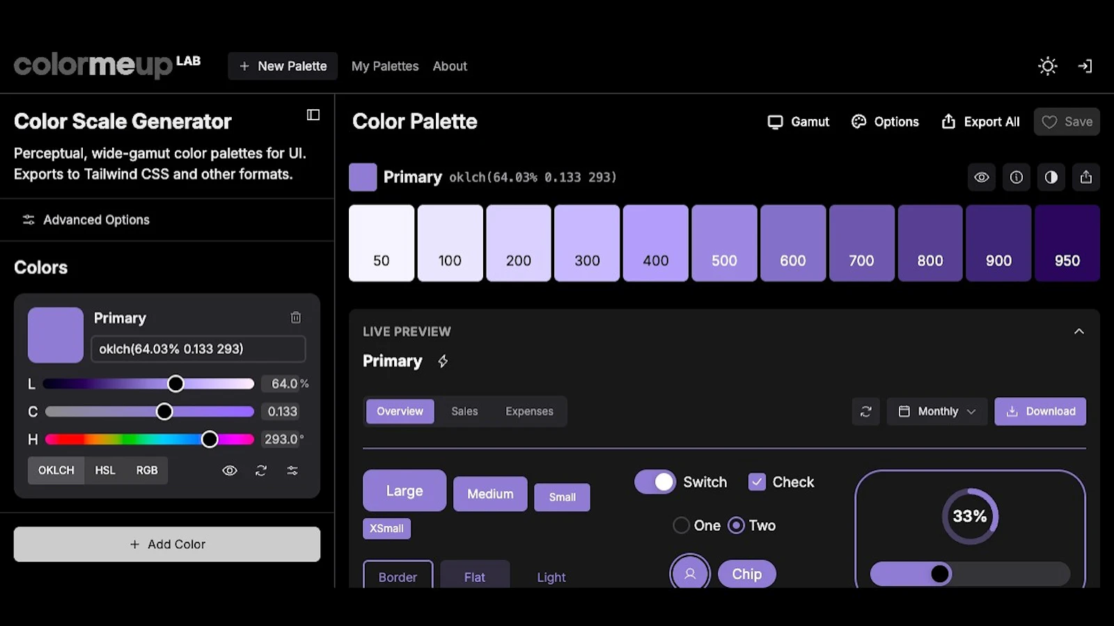 ColorMeUp Lab screenshot 1 (video preview)