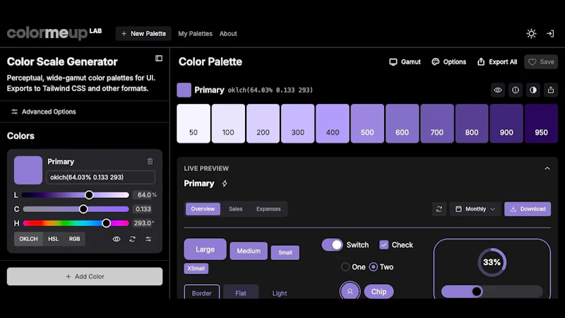 ColorMeUp Lab screenshot 1 (video preview)